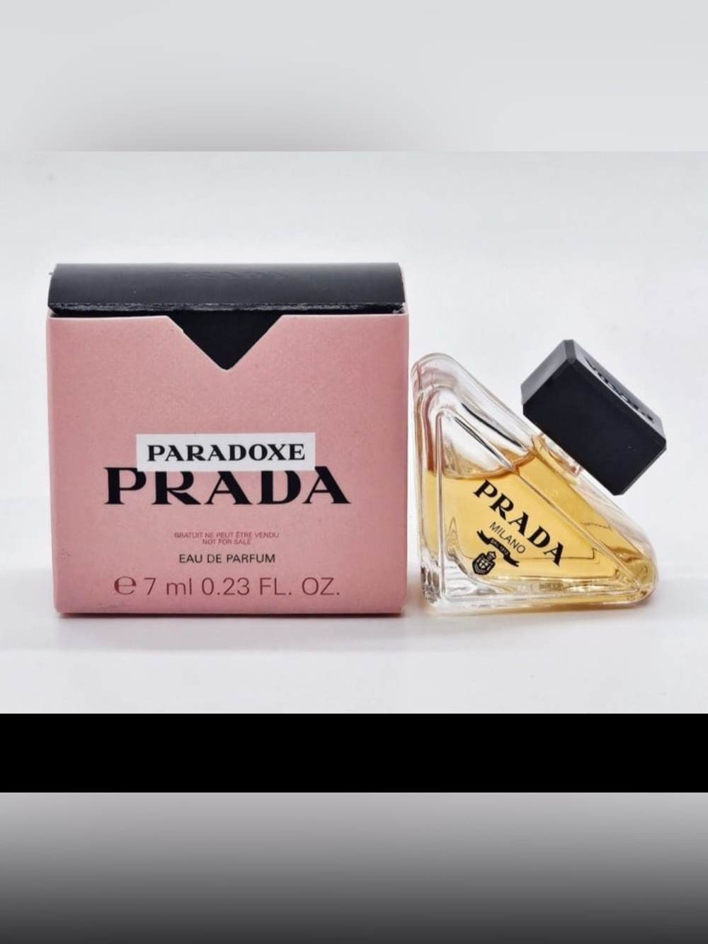 Prada Paradoxe Radical Essence Parfum - Red and Black